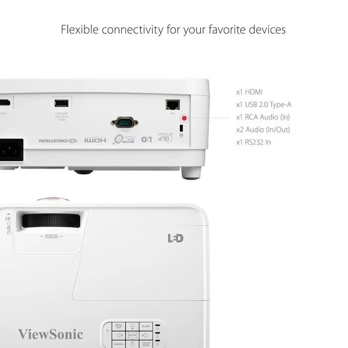 Proyector ViewSonic LS550WH 2000Lum. WXGA