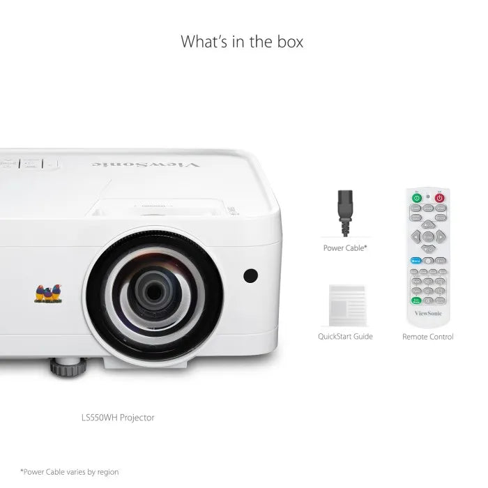Proyector ViewSonic LS550WH 2000Lum. WXGA