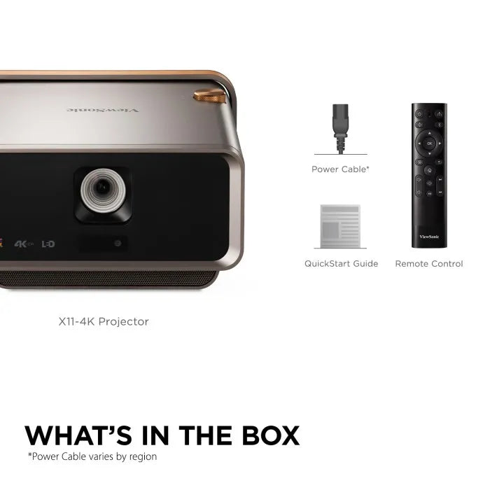 Proyector ViewSonic X11-4K 2400Lum. LED 4K