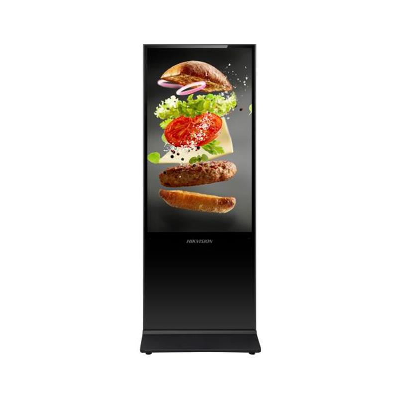 Digital Signage Hikvision DS-D6055UL-B/S 55" 4K Floor Standing, c/media pla