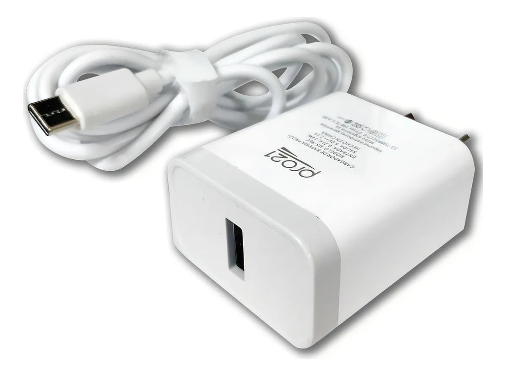 Cargador Carga Super Rápida Para Samsung/motorola Usb/Cable Type C