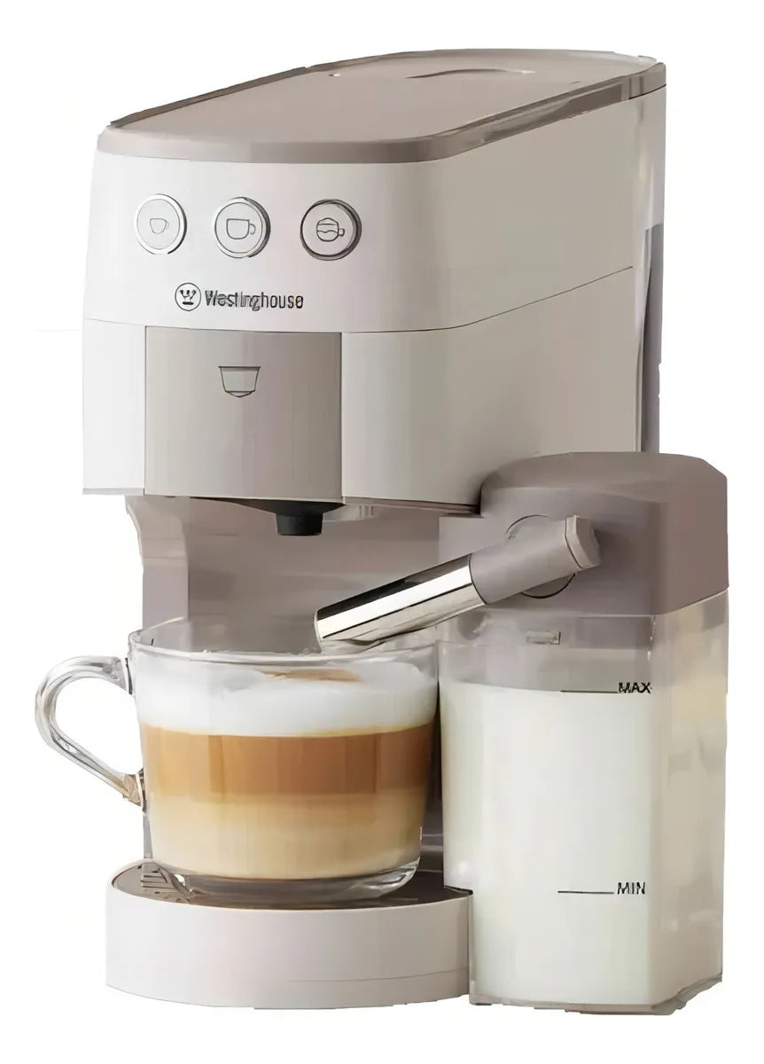 ¡Cafetera Multicápsula Westinghouse WH-CM1450MC01-W Blanca: Tu Barista en Casa! ☕✨
