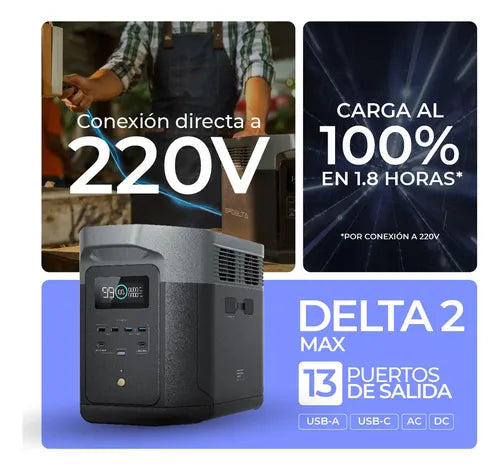 POWERSTATIONS ECOFLOW DELTA 2 MAX