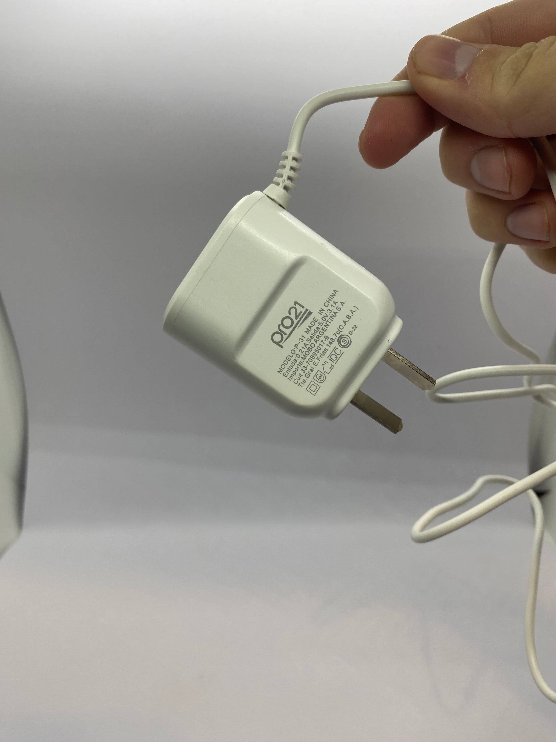 Cargador Pro21 3.1a Carga Rápida 2usb Y Cable Micro 1.2m Android!