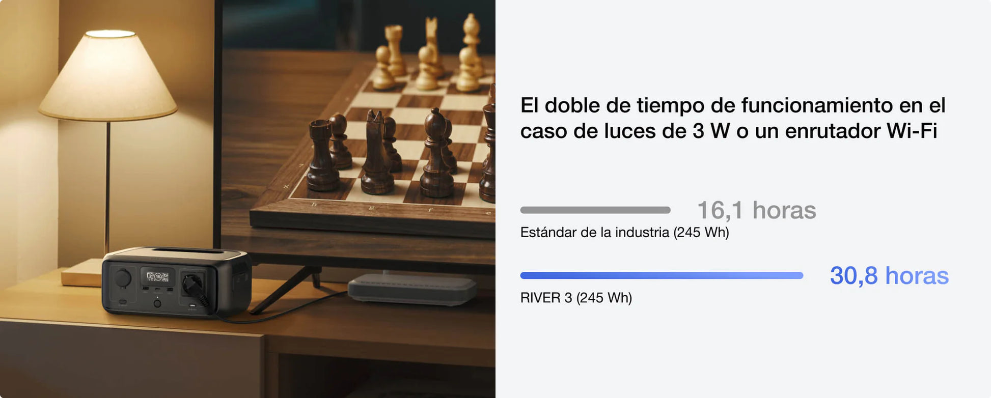 Estación De Energía Portátil Ecoflow River 3 Ups