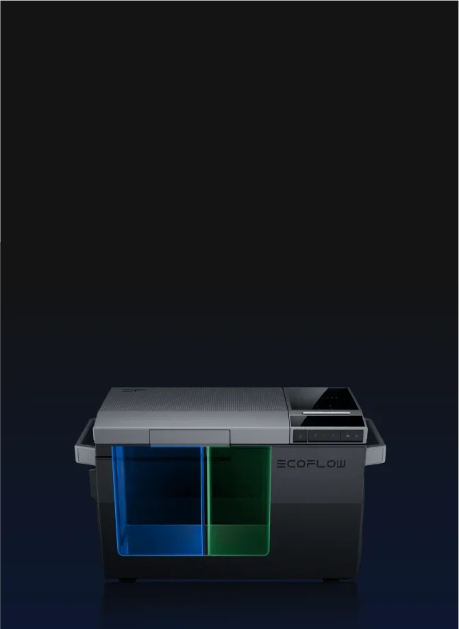 HELADERA PORTATIL ECOFLOW GLACIER + BATERÍA