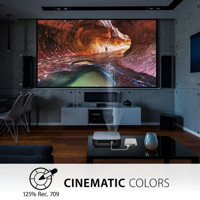 Proyector ViewSonic M2e Portátil 1000Lum. LED Full HD