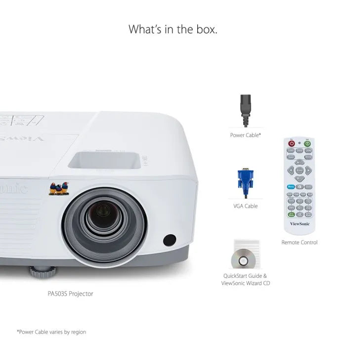 Proyector ViewSonic PA503S 3800Lum. SVGA
