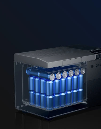 HELADERA PORTATIL ECOFLOW GLACIER + BATERÍA